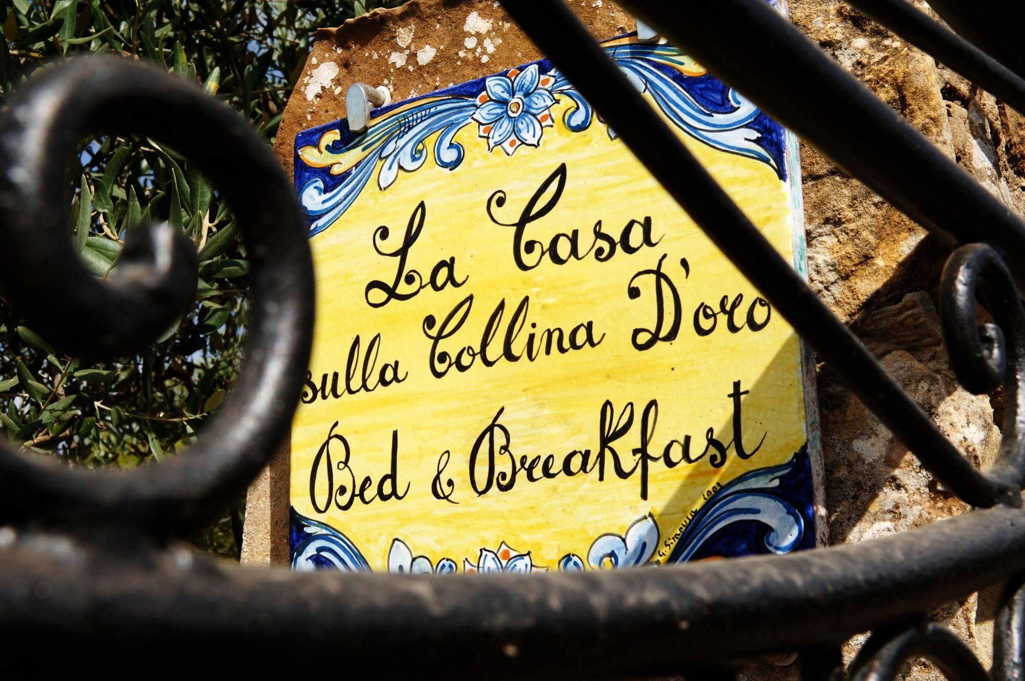 La Casa Sulla Collina D'Oro Bed & Breakfast เปียซซา อาร์เมรีนา ภายนอก รูปภาพ